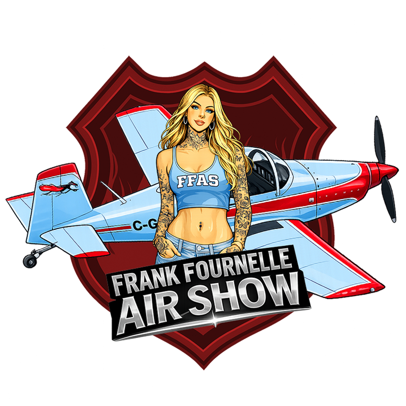 Frank Fournelle Airshow Stickers - Mustang II