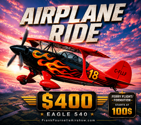 Airplane Ride Eagle 540 $400