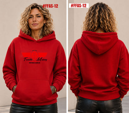 Frank Fournelle Airshow trouble-makerz skull Hoodie [FFAS-12]