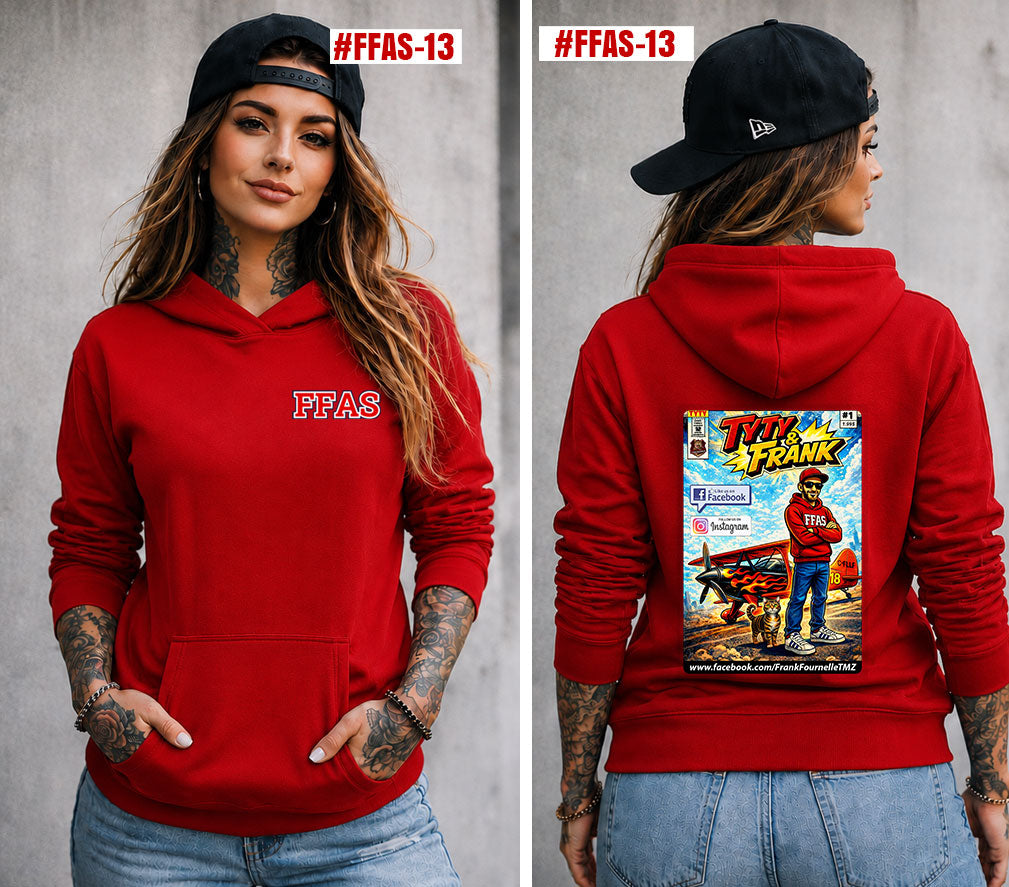 Frank Fournelle Airshow comic book Hoodie [FFAS-13]