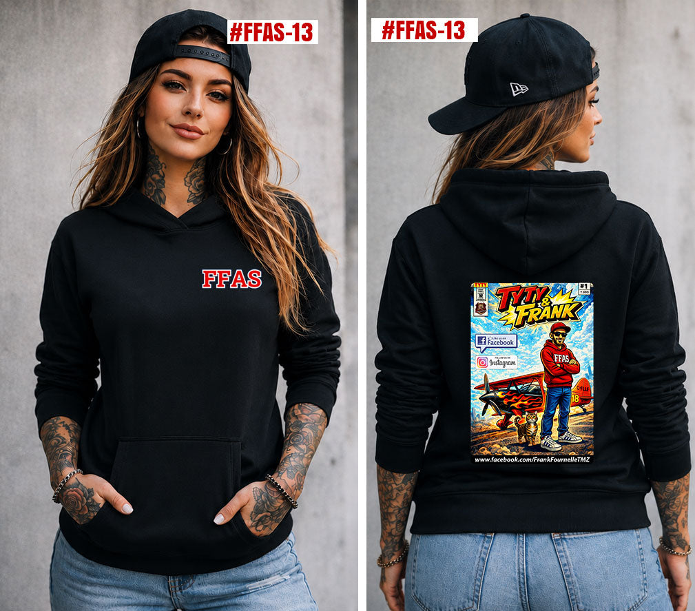 Frank Fournelle Airshow comic book Hoodie [FFAS-13]