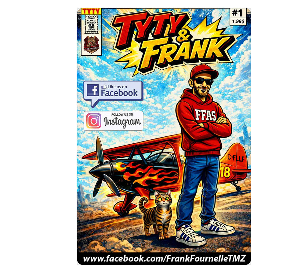 Frank Fournelle Airshow comic book Hoodie [FFAS-13]