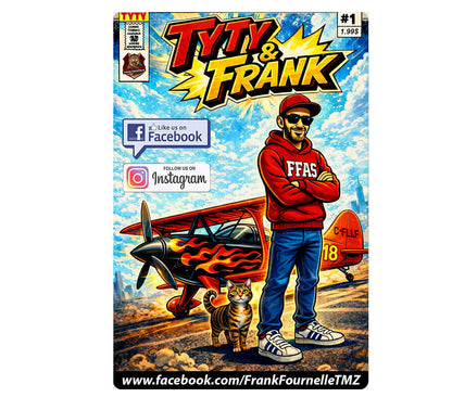 Frank Fournelle Airshow comic book Hoodie [FFAS-13]