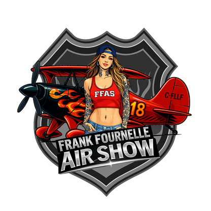 Frank Fournelle Airshow Stickers - Eagle 540