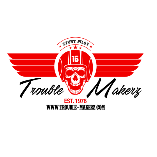 Frank Fournelle Airshow trouble-makerz skull Hoodie [FFAS-12]