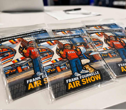 Frank Fournelle Airshow Stickers - Sheet 4 x 6