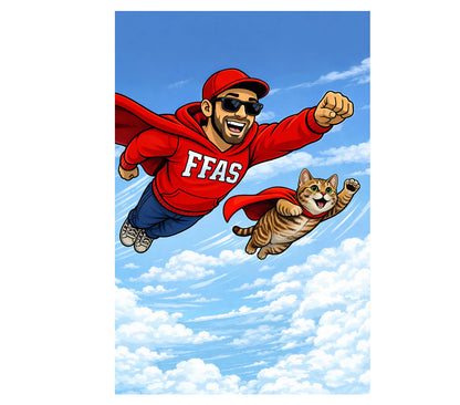 Frank Fournelle Airshow Flying Frank & Tyty Hoodie [FFAS-10]