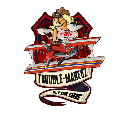 Frank Fournelle Airshow trouble-makerz Hoodie [FFAS-09]