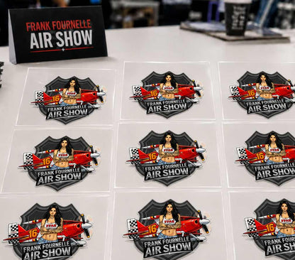 Frank Fournelle Airshow Stickers - Ultimate 10-200