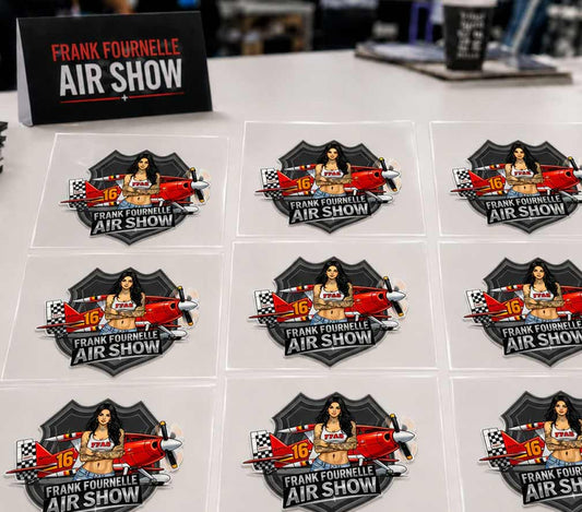 Frank Fournelle Airshow Stickers - Ultimate 10-200
